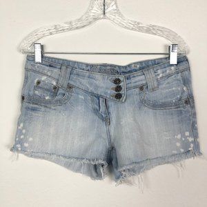 Carmar Cutoff Distressed Shorts Size 26